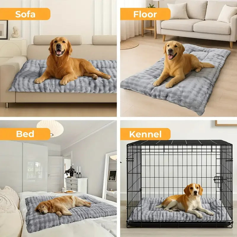 Extra Large Plush Dog Bed