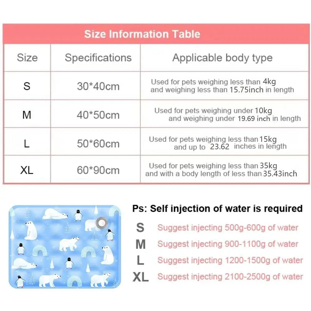 Cooling Gel Pet Mat