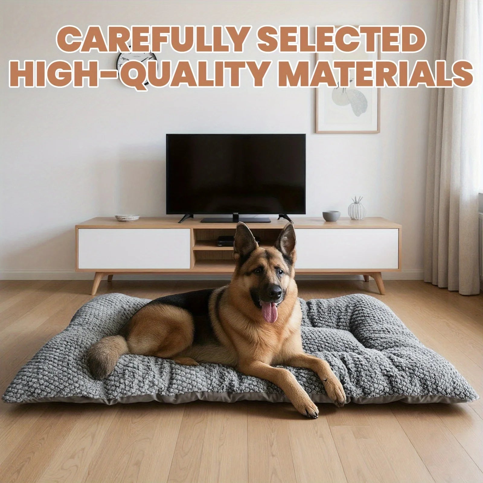 Extra Large Plush Dog Bed