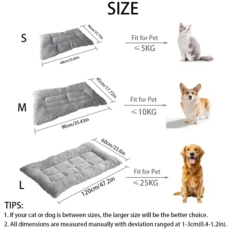 Extra Large Plush Dog Bed