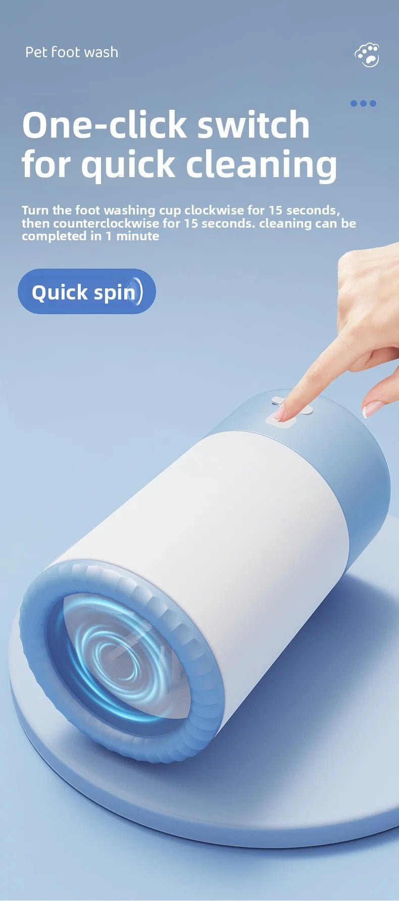 Automatic Paw Cleaner